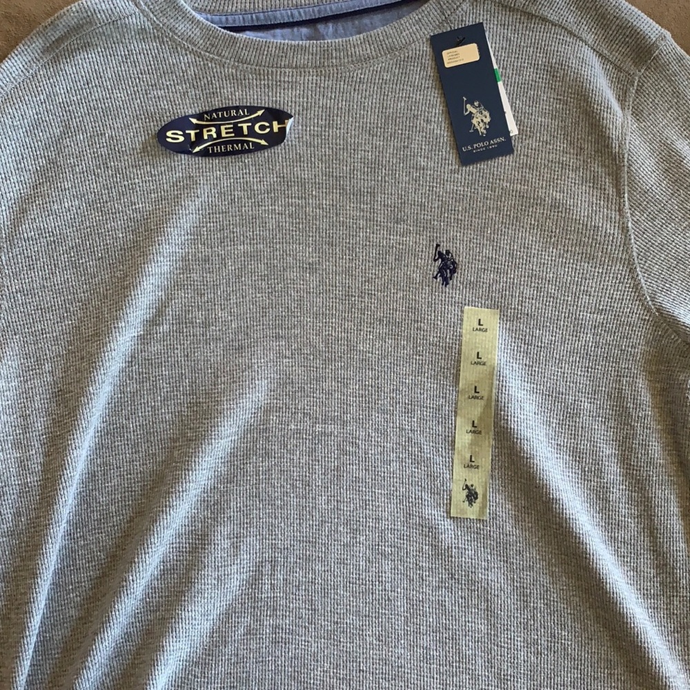 Long sleeve polo assist shirt